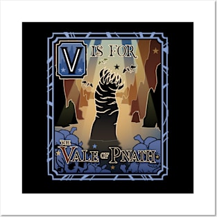 V is for The Vale of Pnath Posters and Art